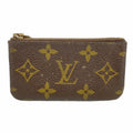 Louis Vuitton Coin Case Monogram Pochette Cles Brown