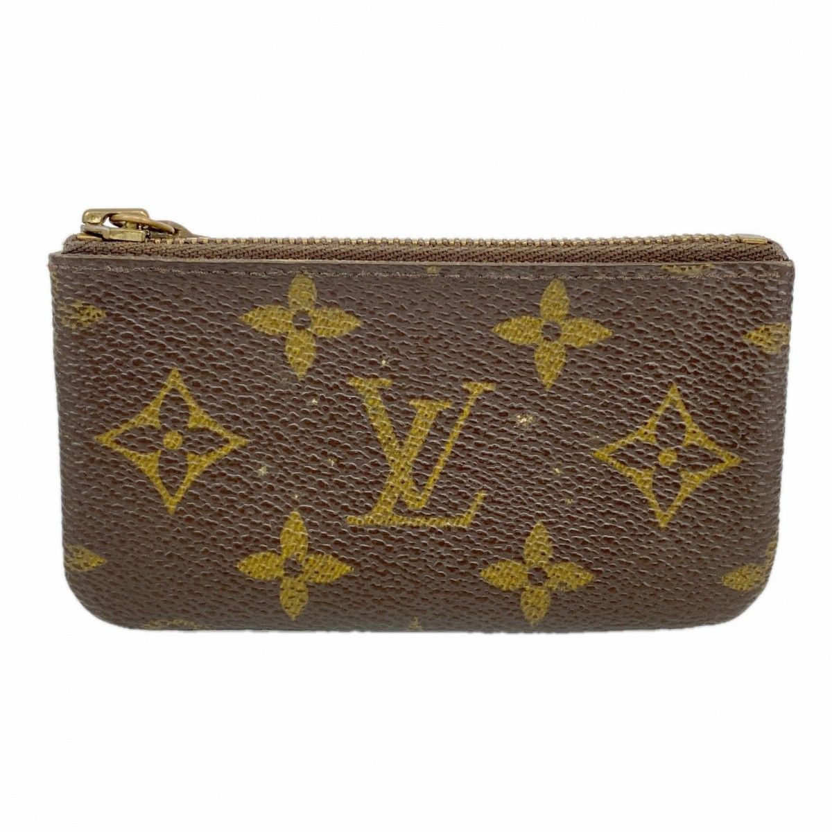 Louis Vuitton Coin Case Monogram Pochette Cles Brown