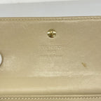 Louis Vuitton Trifold Wallet Vernis Portomonebiercarte Cles Beige — view 4