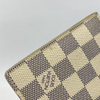 Louis Vuitton Wallet Damier Azur Portefeuille Marco White — view 7