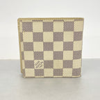 Louis Vuitton Wallet Damier Azur Portefeuille Marco White — view 8