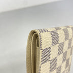 Louis Vuitton Wallet Damier Azur Portefeuille Marco White — view 5