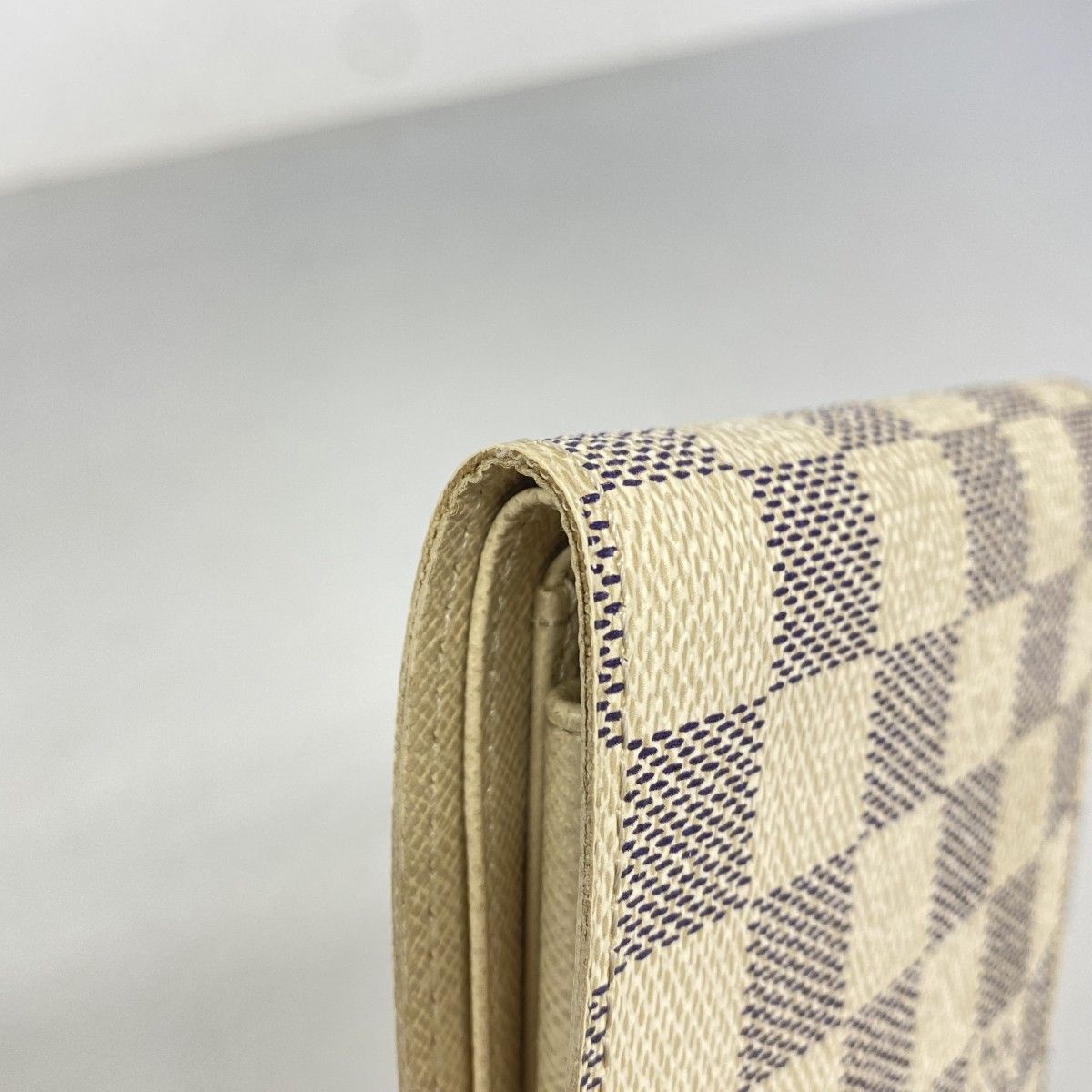 Louis Vuitton Wallet Damier Azur Portefeuille Marco White — view 5