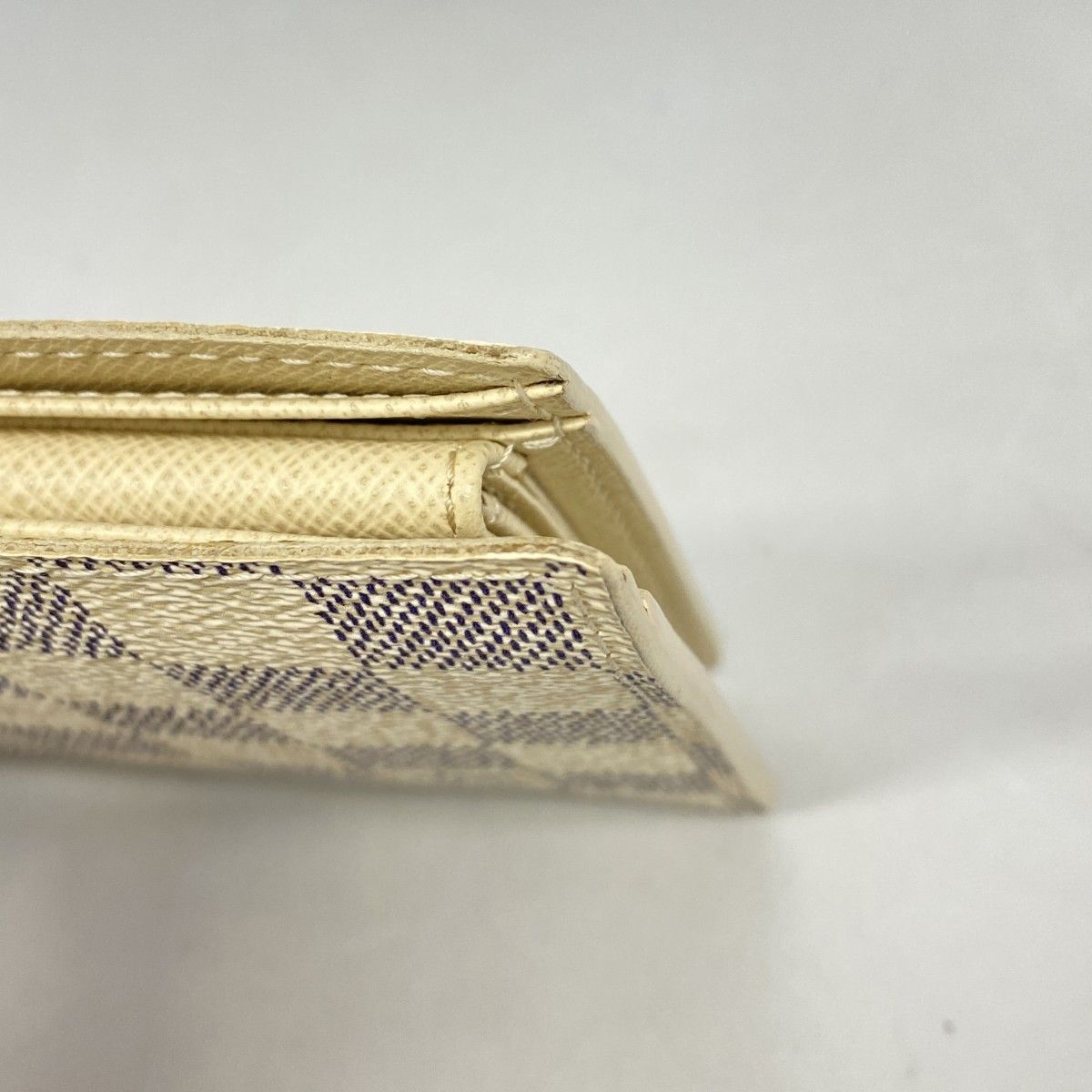 Louis Vuitton Wallet Damier Azur Portefeuille Marco White — view 6