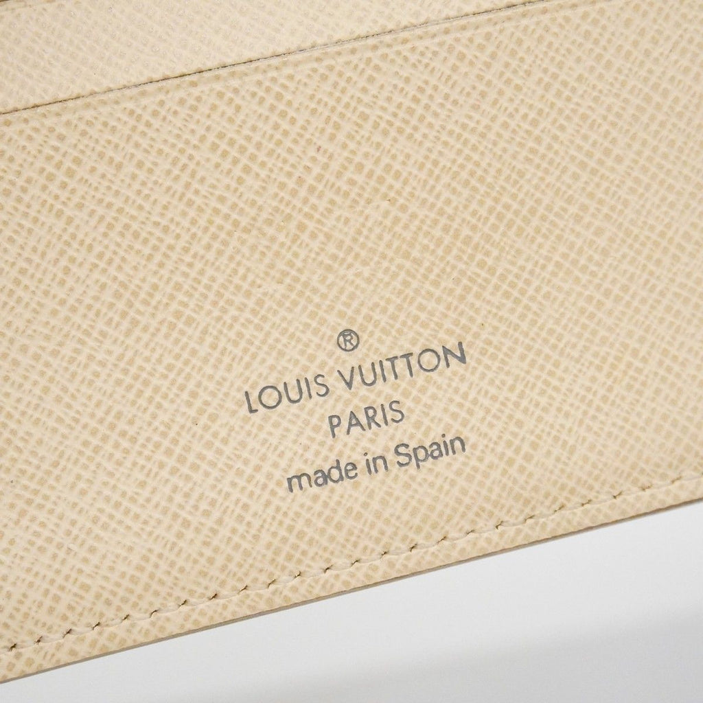 Louis Vuitton Wallet Damier Azur Portefeuille Marco White — view 4