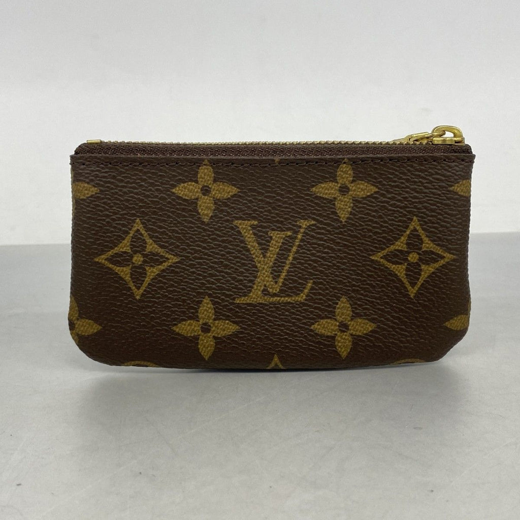 Louis Vuitton Coin Case Monogram Pochette Cles Brown — view 7