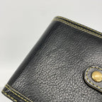 Louis Vuitton Wallet Suhali Compact Zip Noir — view 9