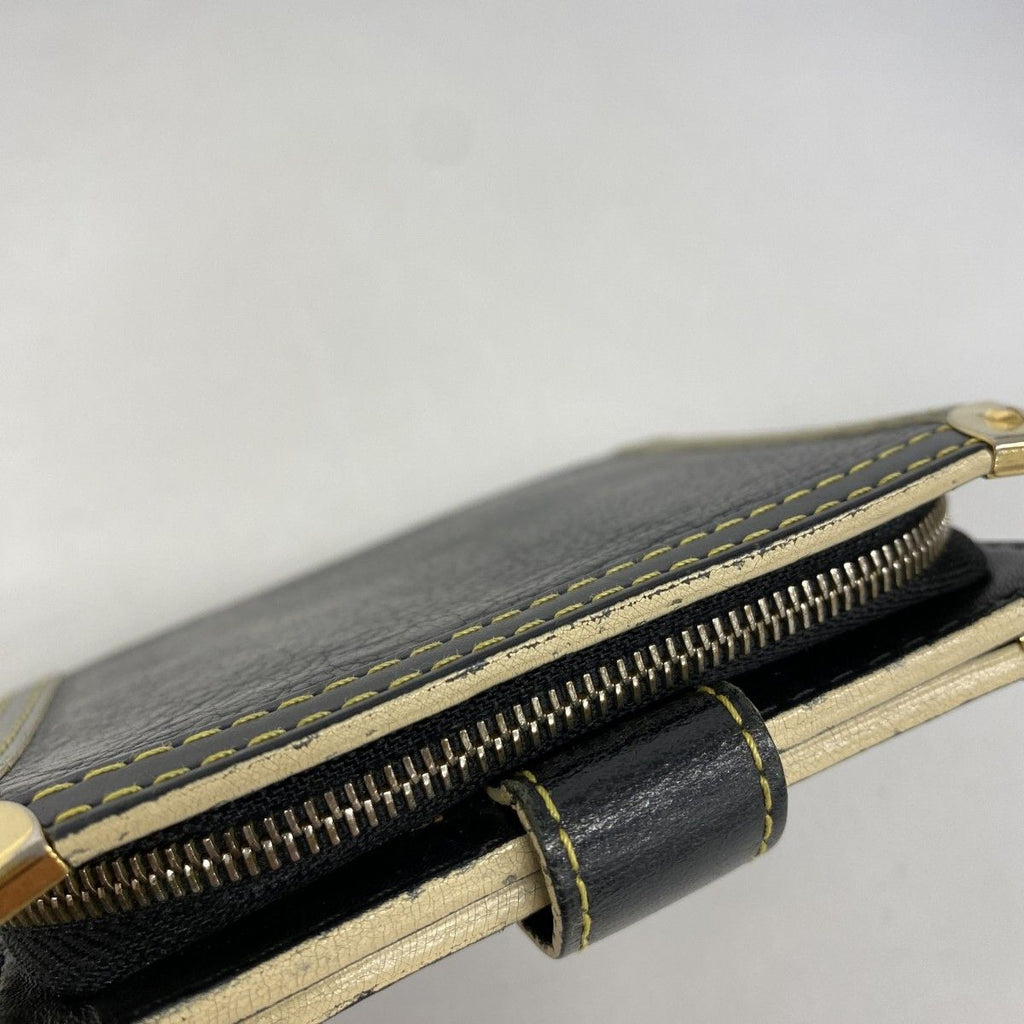 Louis Vuitton Wallet Suhali Compact Zip Noir — view 6
