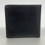 Chanel Wallet Coco Button Leather Black Silver — view 9