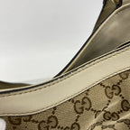 Gucci Tote GG Canvas Beige Champagne Gold — view 8