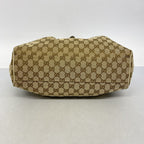 Gucci Tote GG Canvas Beige Champagne Gold — view 3