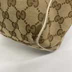 Gucci Tote GG Canvas Beige Champagne Gold — view 7