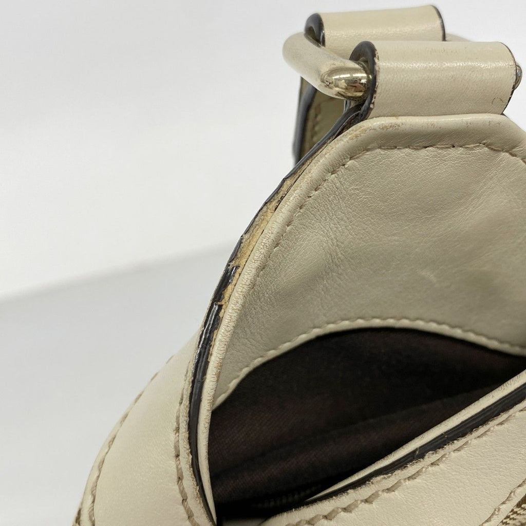 Gucci Tote GG Canvas Beige Champagne Gold — view 6