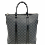 Louis Vuitton Handbag Damier Graphite Anton Tote Black Gray