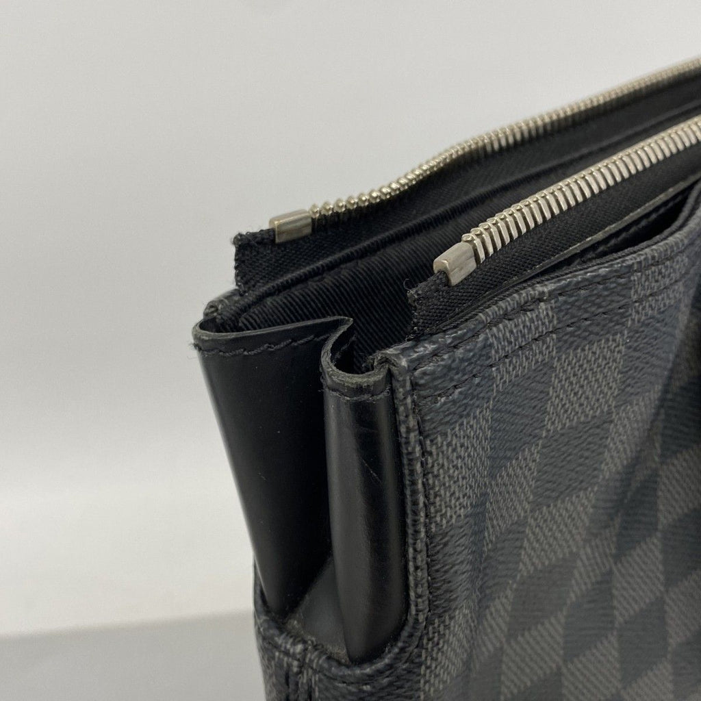 Louis Vuitton Handbag Damier Graphite Anton Tote Black Gray — view 6