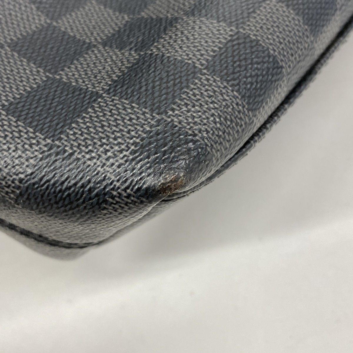 Louis Vuitton Handbag Damier Graphite Anton Tote Black Gray — view 7