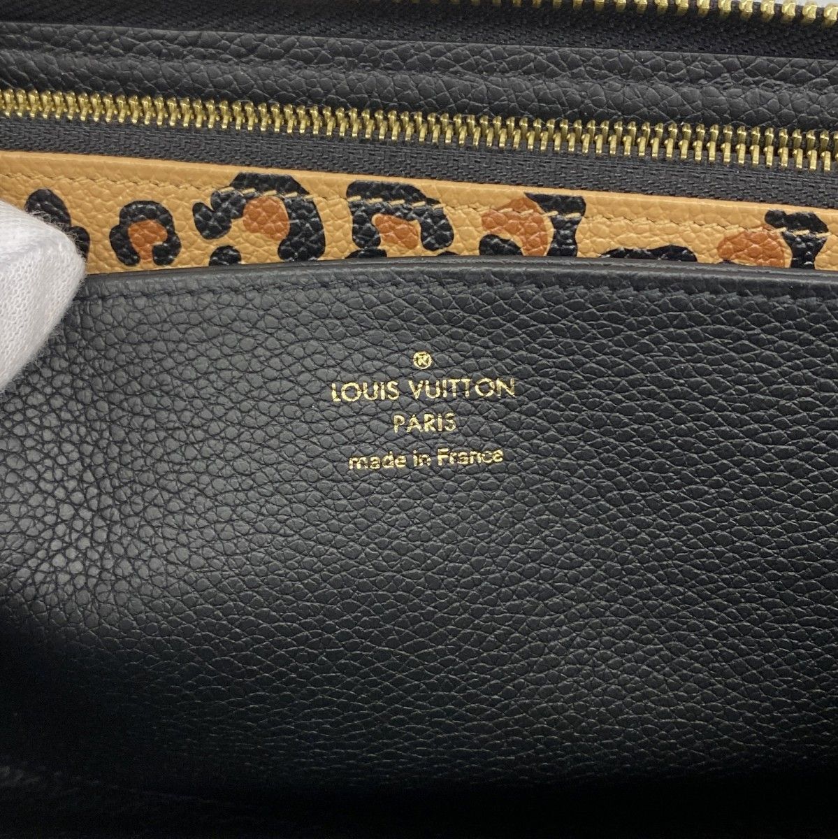 Louis Vuitton Wallet Monogram Empreinte Wild at Heart Zippy Noir — view 4