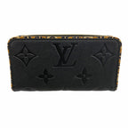 Louis Vuitton Wallet Monogram Empreinte Wild at Heart Zippy Noir
