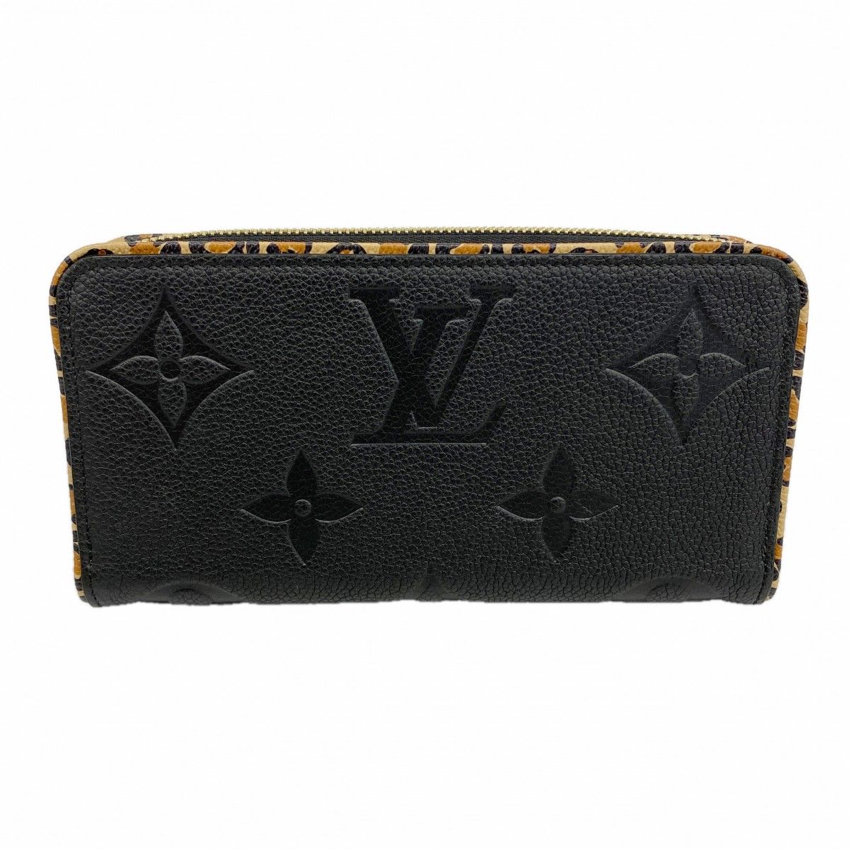 Louis Vuitton Wallet Monogram Empreinte Wild at Heart Zippy Noir