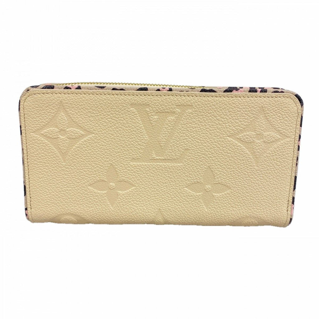 Louis Vuitton Wallet Monogram Empreinte Wild at Heart Zippy Cream
