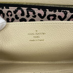 Louis Vuitton Wallet Monogram Empreinte Wild at Heart Zippy Cream — view 4