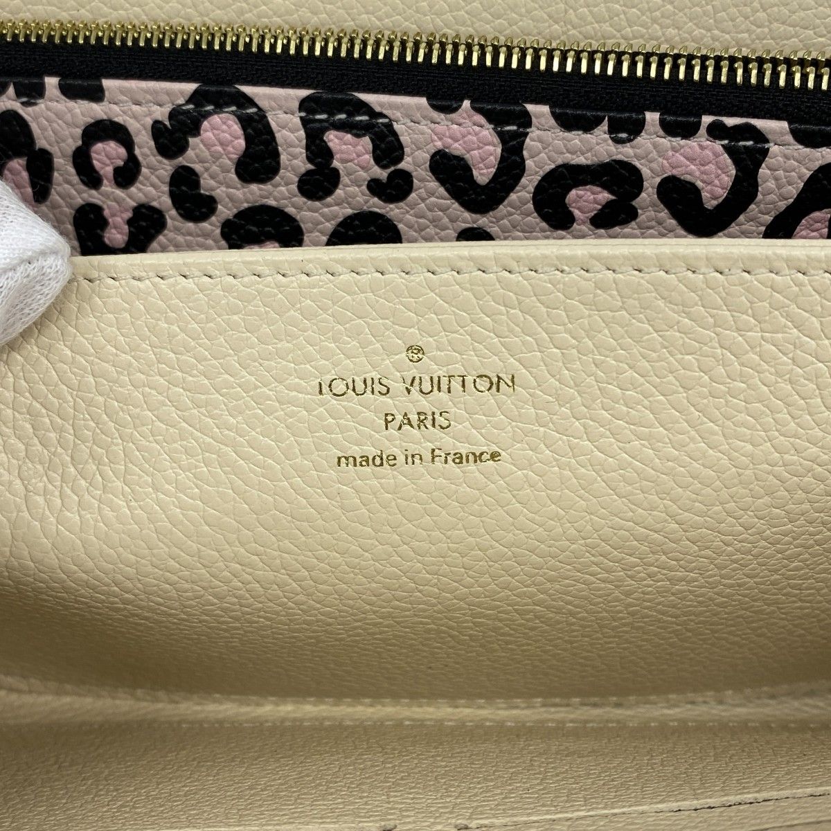 Louis Vuitton Wallet Monogram Empreinte Wild at Heart Zippy Cream — view 4