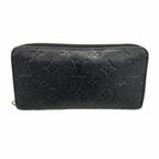 Louis Vuitton Wallet Monogram Empreinte Zippy Noir