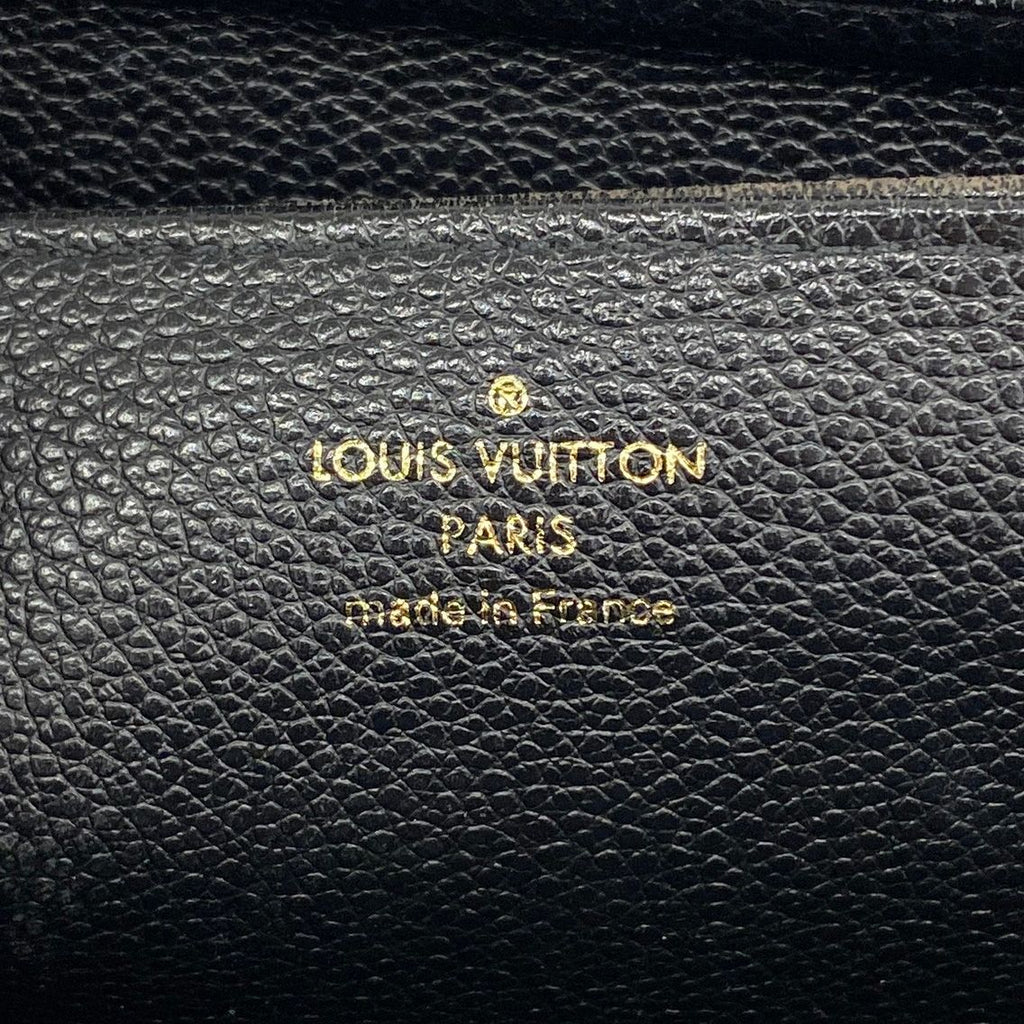 Louis Vuitton Wallet Monogram Empreinte Zippy Noir — view 4