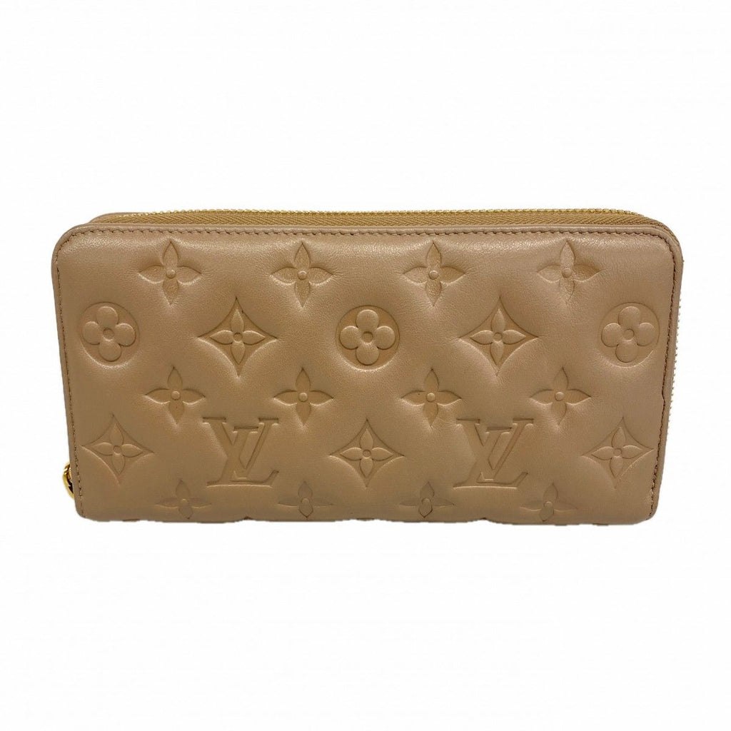 Louis Vuitton Wallet Monogram Embossed Zippy Tope