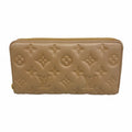Louis Vuitton Wallet Monogram Embossed Zippy Tope