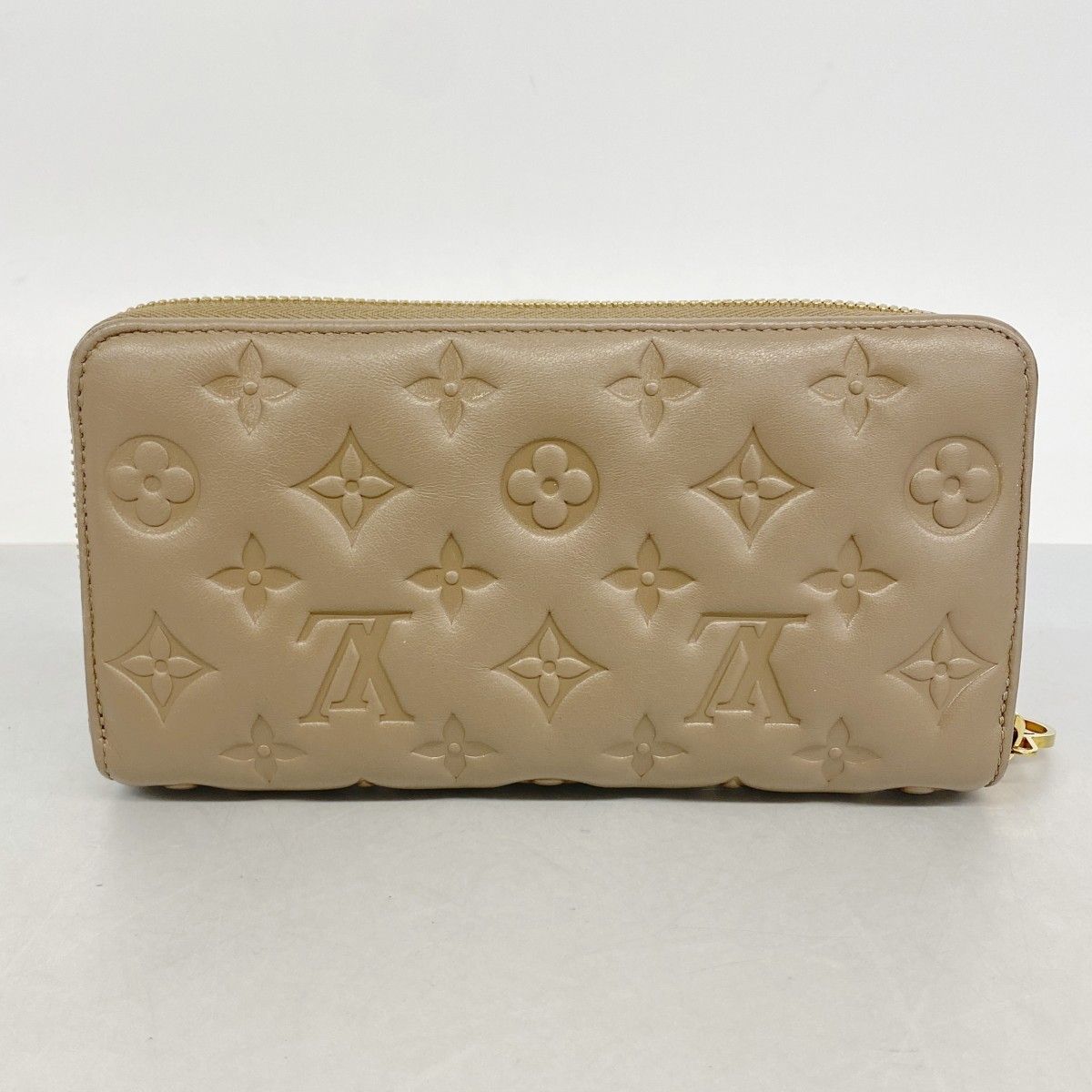Louis Vuitton Wallet Monogram Embossed Zippy Tope — view 8