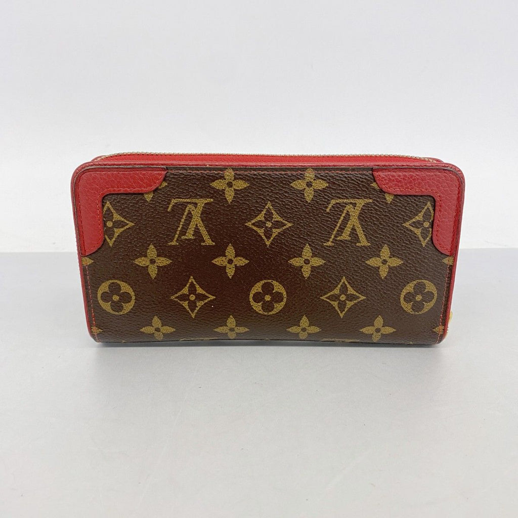 Louis Vuitton Wallet Monogram Zippy Reti Lo Cerise — view 9