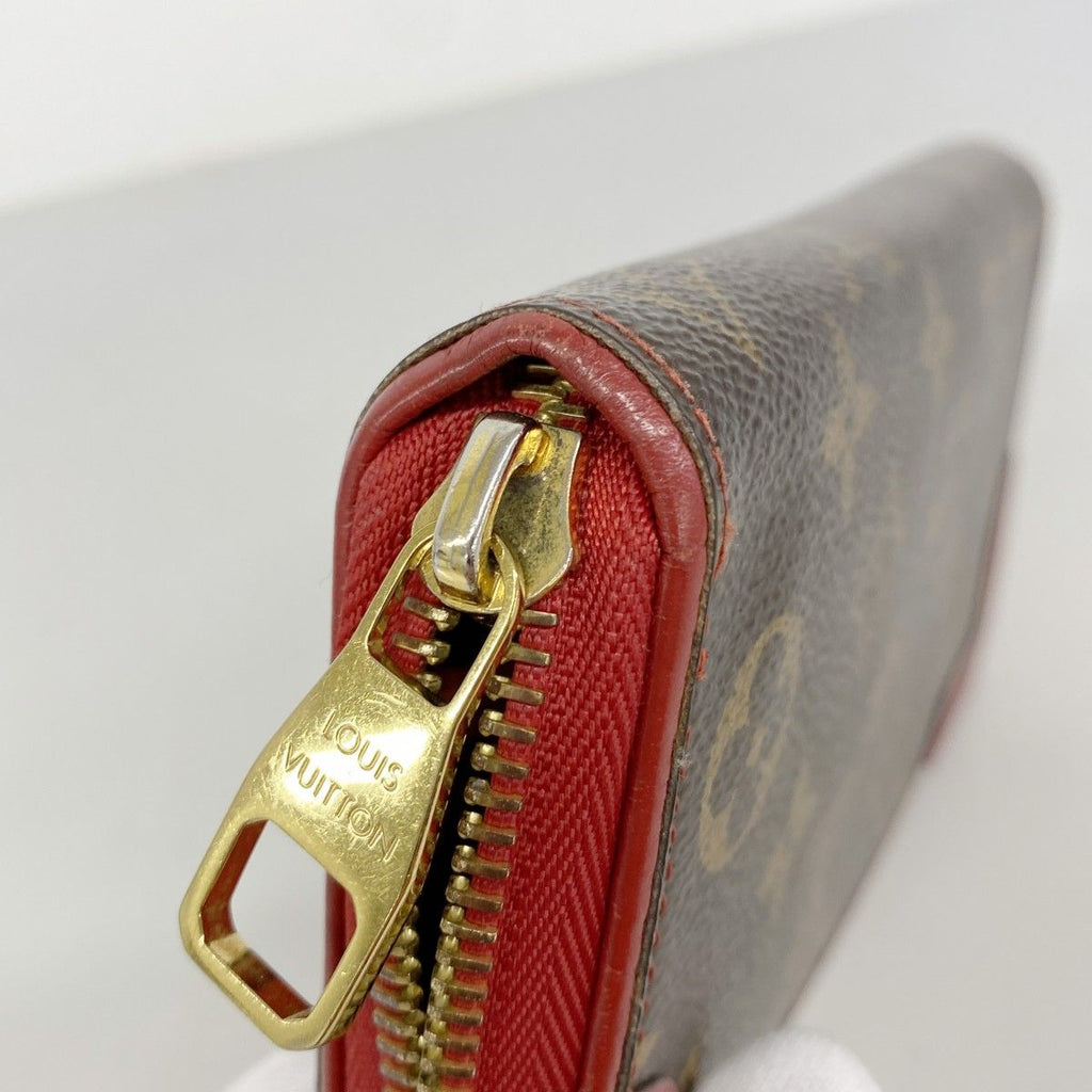 Louis Vuitton Wallet Monogram Zippy Reti Lo Cerise — view 6
