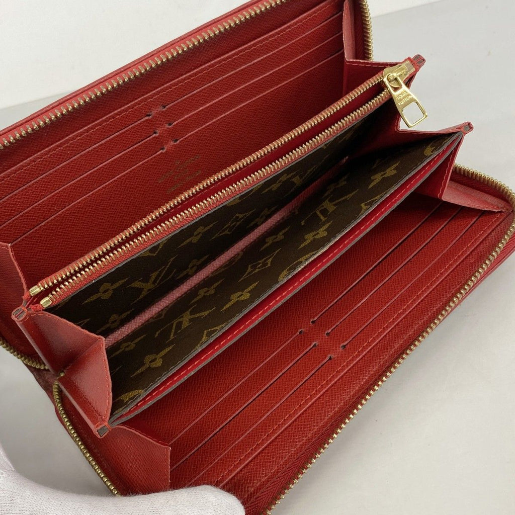 Louis Vuitton Wallet Monogram Zippy Reti Lo Cerise — view 3