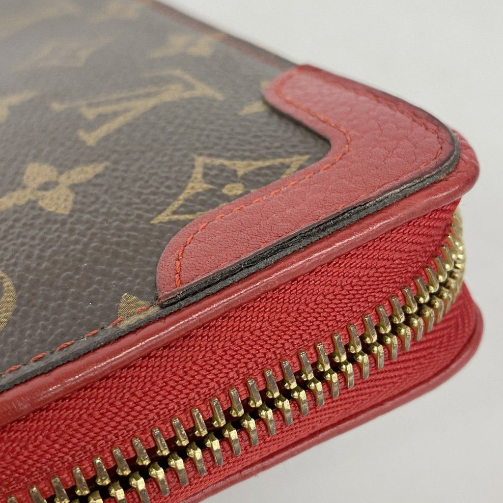 Louis Vuitton Wallet Monogram Zippy Reti Lo Cerise — view 8