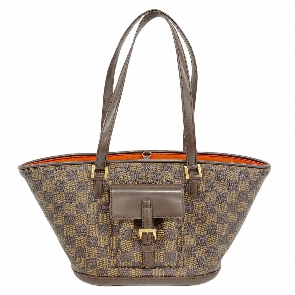 Louis Vuitton Handbag Damier Manosque PM Ebene