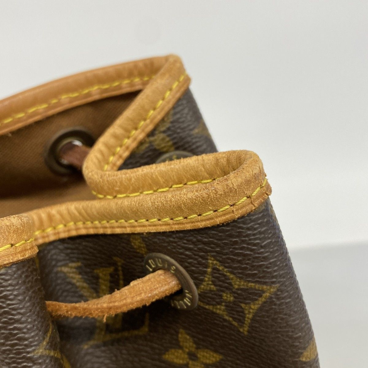 Louis Vuitton Backpack Monogram Montsouris MM Brown — view 7