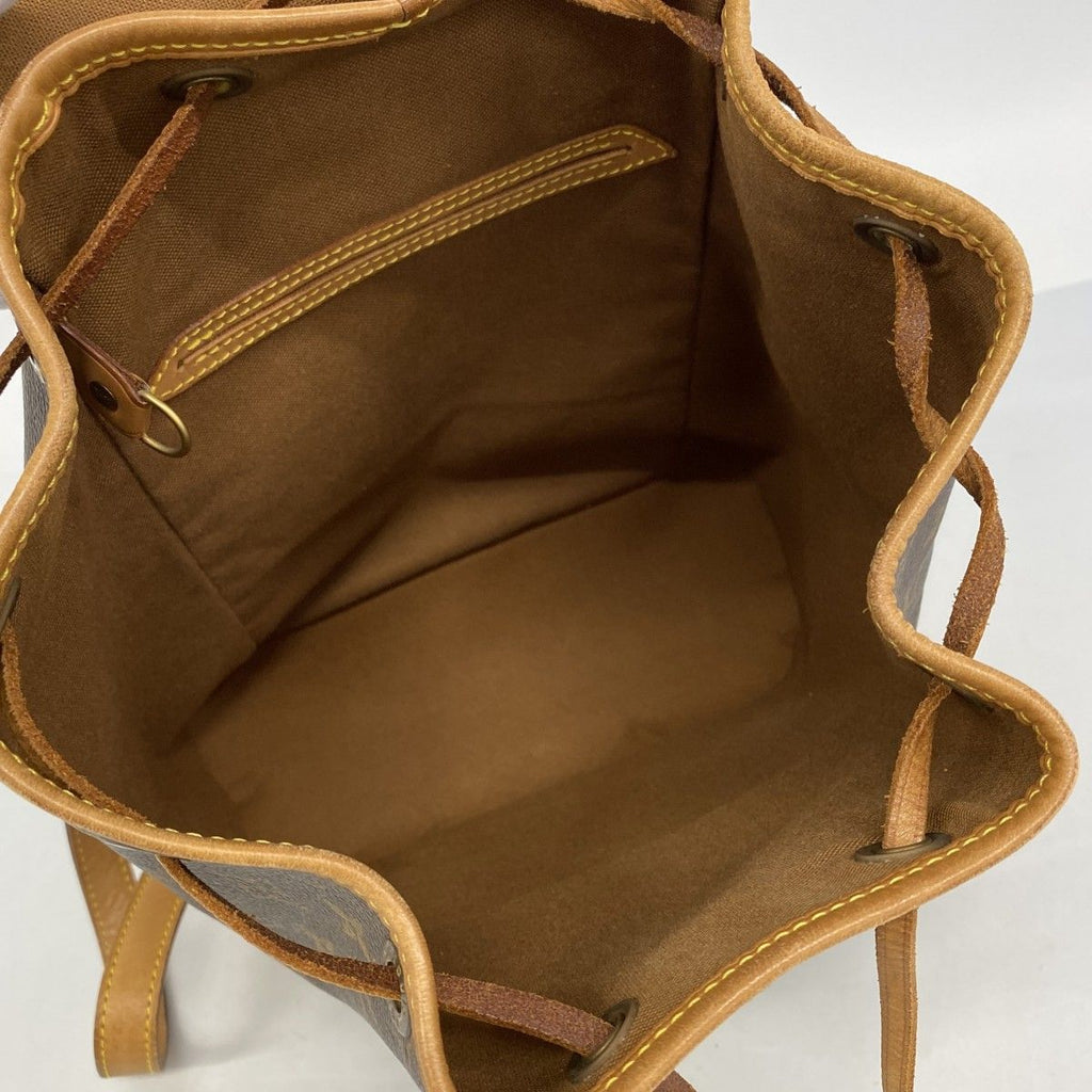 Louis Vuitton Backpack Monogram Montsouris MM Brown — view 4