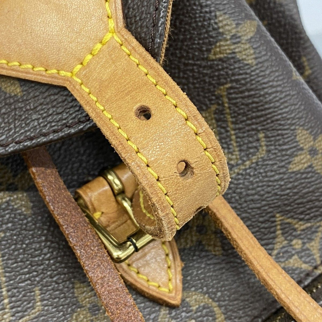 Louis Vuitton Backpack Monogram Montsouris MM Brown — view 9