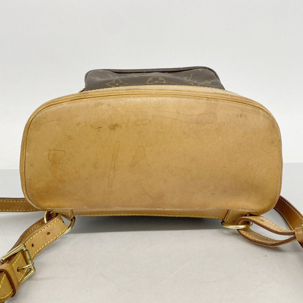 Louis Vuitton Backpack Monogram Montsouris MM Brown — view 3