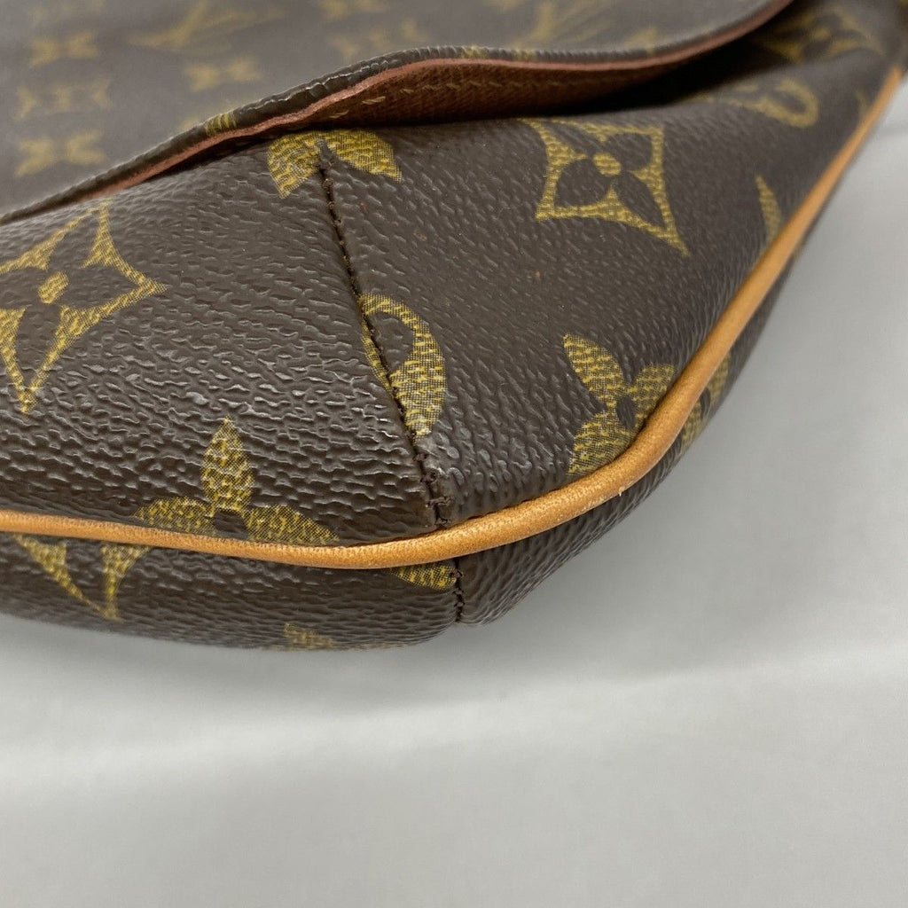 Louis Vuitton Shoulder Bag Monogram Musette Tango Short Strap Brown — view 6