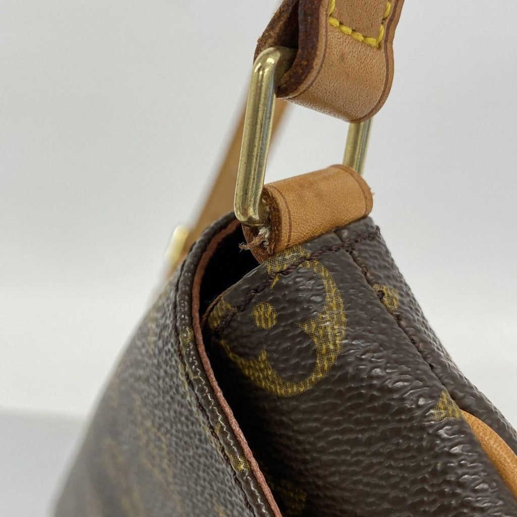 Louis Vuitton Shoulder Bag Monogram Musette Tango Short Strap Brown — view 7