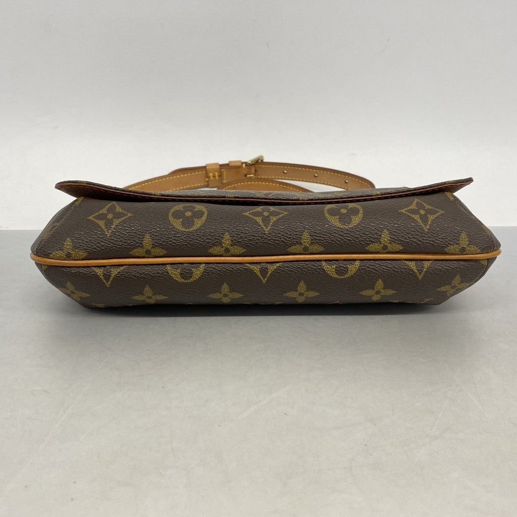Louis Vuitton Shoulder Bag Monogram Musette Tango Short Strap Brown — view 3