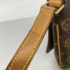 Louis Vuitton Shoulder Bag Monogram Musette Tango Short Strap Brown — view 9