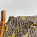 Louis Vuitton Shoulder Bag Monogram Mini Looping Brown — view 7