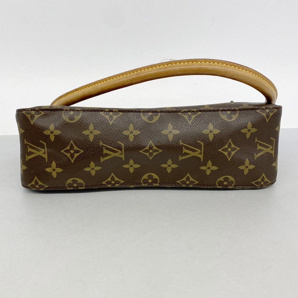 Louis Vuitton Shoulder Bag Monogram Mini Looping Brown — view 3