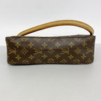 Louis Vuitton Shoulder Bag Monogram Mini Looping Brown — view 3