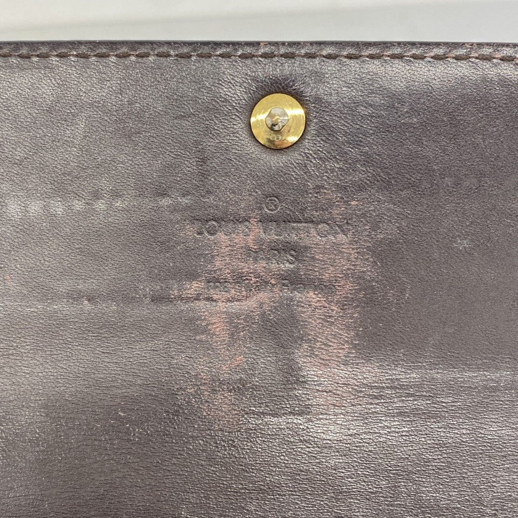Louis Vuitton Wallet Vernis Portefeuille Sarah Amarante — view 4