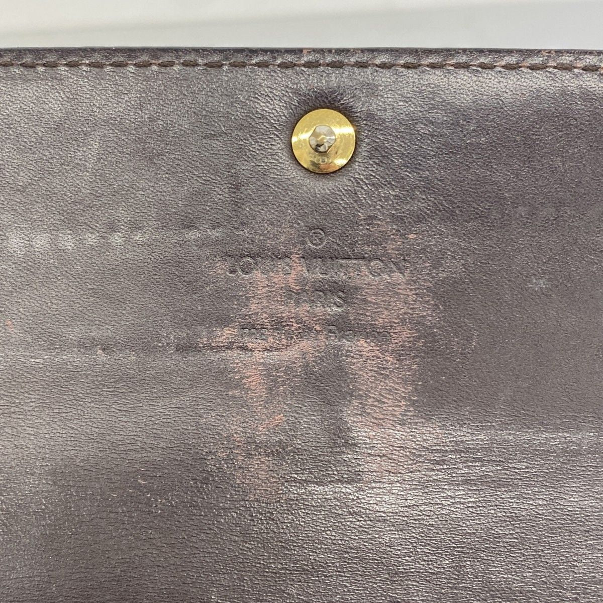 Louis Vuitton Wallet Vernis Portefeuille Sarah Amarante — view 4