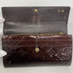 Louis Vuitton Wallet Vernis Portefeuille Sarah Amarante — view 9